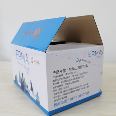 矿泉水纸箱包装