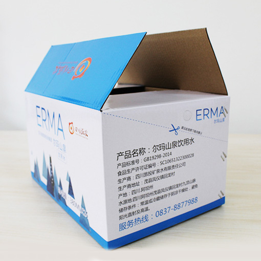 矿泉水纸箱包装